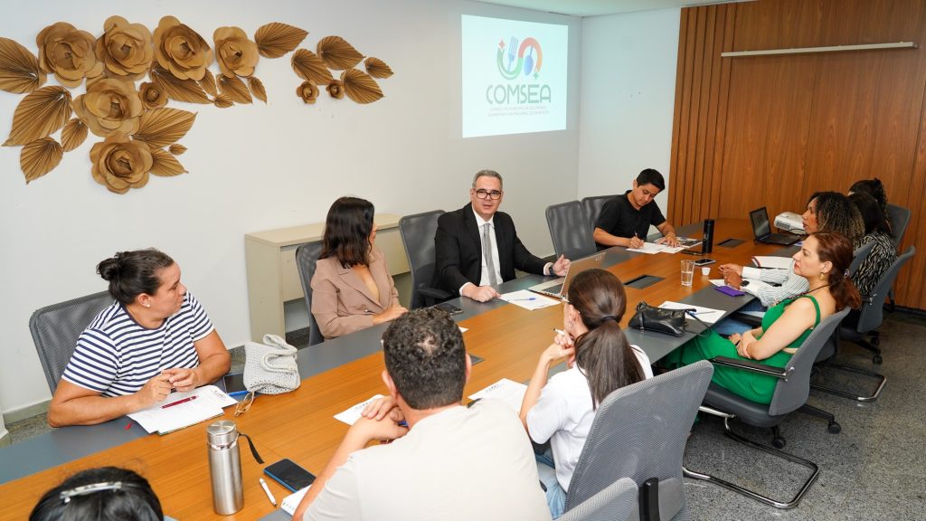 Em reunião com conselheiros, MPTO sugere ações voltadas à segurança alimentar em Palmas