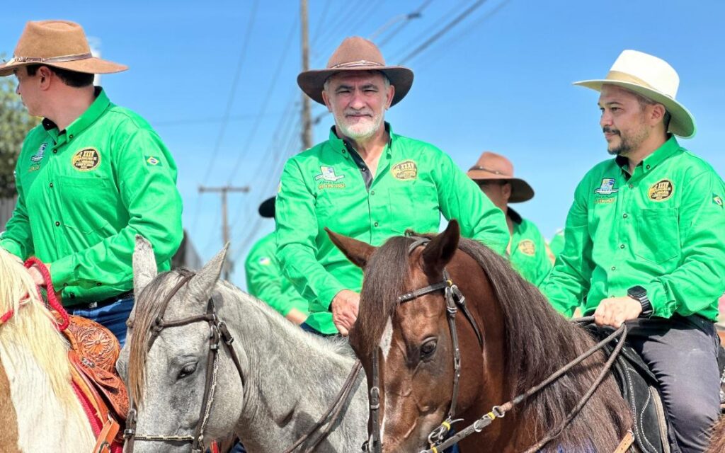 Amélio Cayres participa da 35ª Cavalgada de Araguaína e destaca PL que cria Região Metropolitana