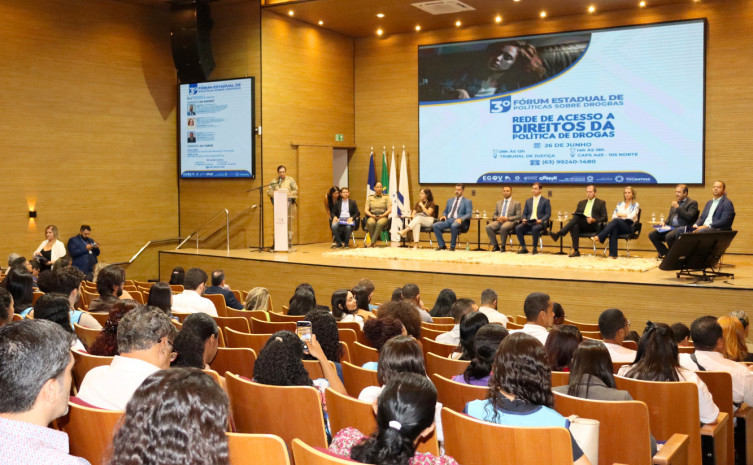 Com debates relacionados à prevenção e ao acolhimento, Governo do Tocantins realiza 3º Fórum Estadual de Políticas sobre Drogas