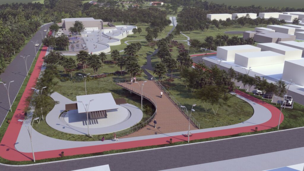 Prefeitura inicia implantação da 1ª etapa de Parque Urbano Linear, projetado para ser o maior da Região Norte do Brasil