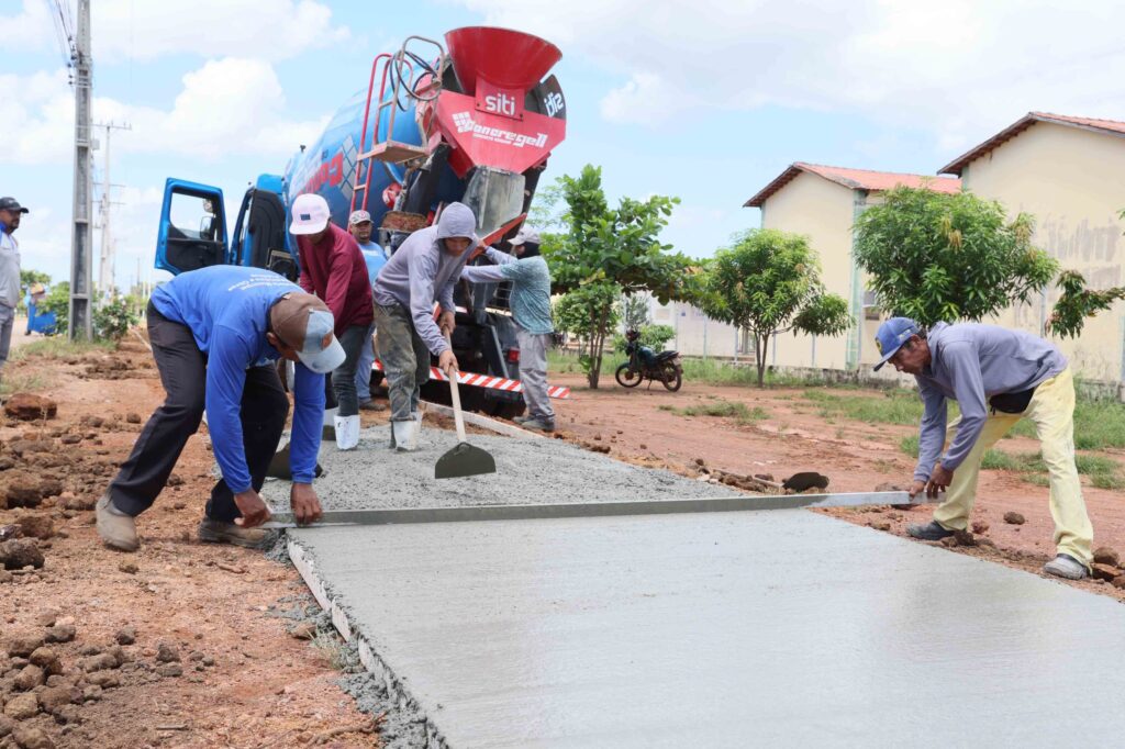 Prefeitura de Palmas executa melhorias de infraestrutura no Residencial Porto Real