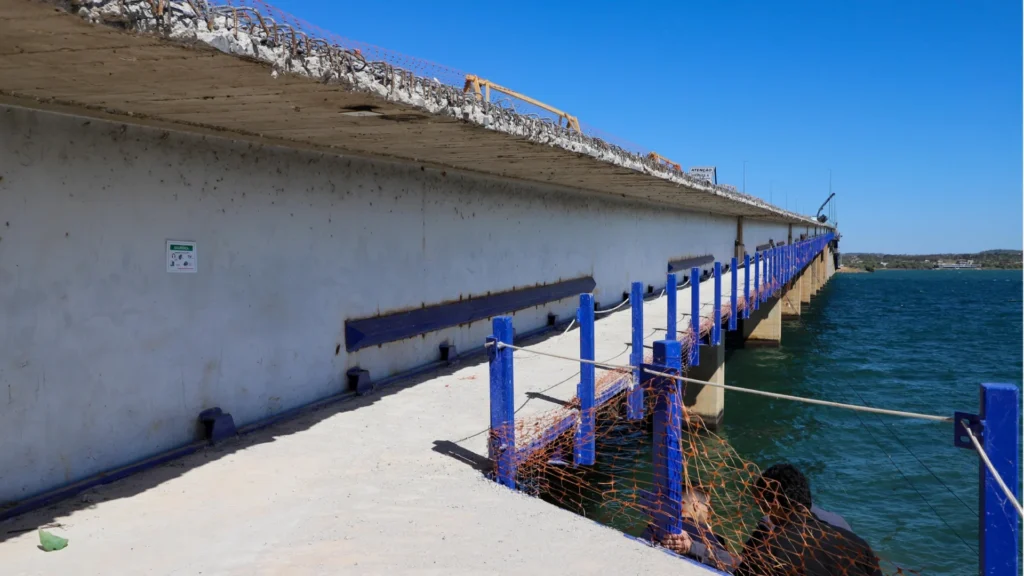 Ponte Palmas-Luzimangues chega a 78% das obras e deve ganhar ciclopassarela até o fim do ano ponte-palmas-luzimangues-chega-a-78%-das-obras-e-deve-ganhar-ciclopassarela-ate-o-fim-do-ano
